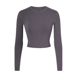 SKIMS New Vintage Cropped Long Sleeve T-Shirt